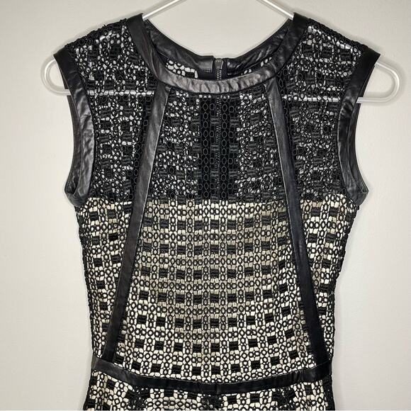 Alexis Guipure Lace Mini Dress Size S - Picture 3 of 6